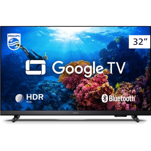 Imagem do produto Smart TV Philips 32' HD 32PHG6918/78, Google TV, Comando de Voz, HDR, 3 HDMI, Wifi 5G, Bluetooth